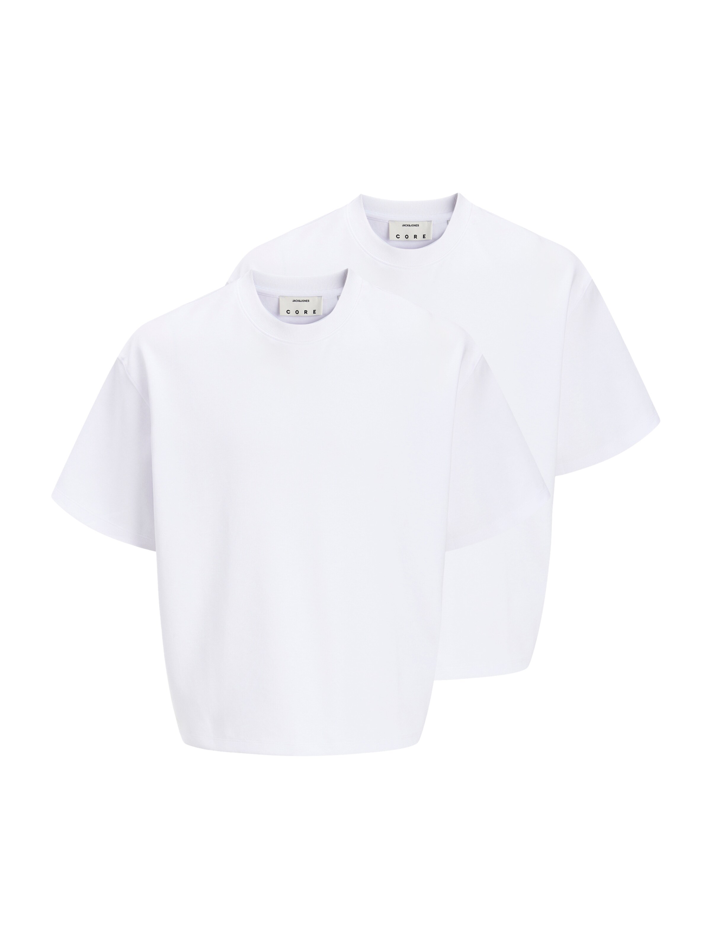 Maglietta 'JCOLEGACY' di JACK & JONES in bianco: frontale