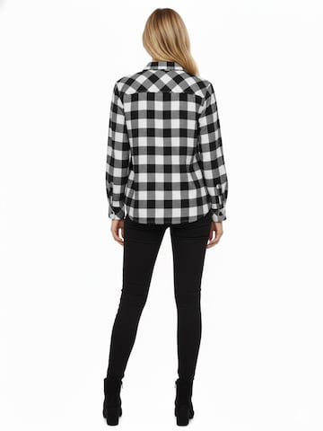 RadwaBluza 'Radwa Women’s Plaid Flannel' - siva boja