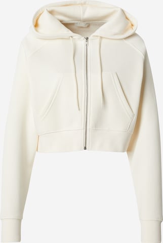 LeGer by Lena Gercke Zip-Up Hoodie 'Hester' in White: front