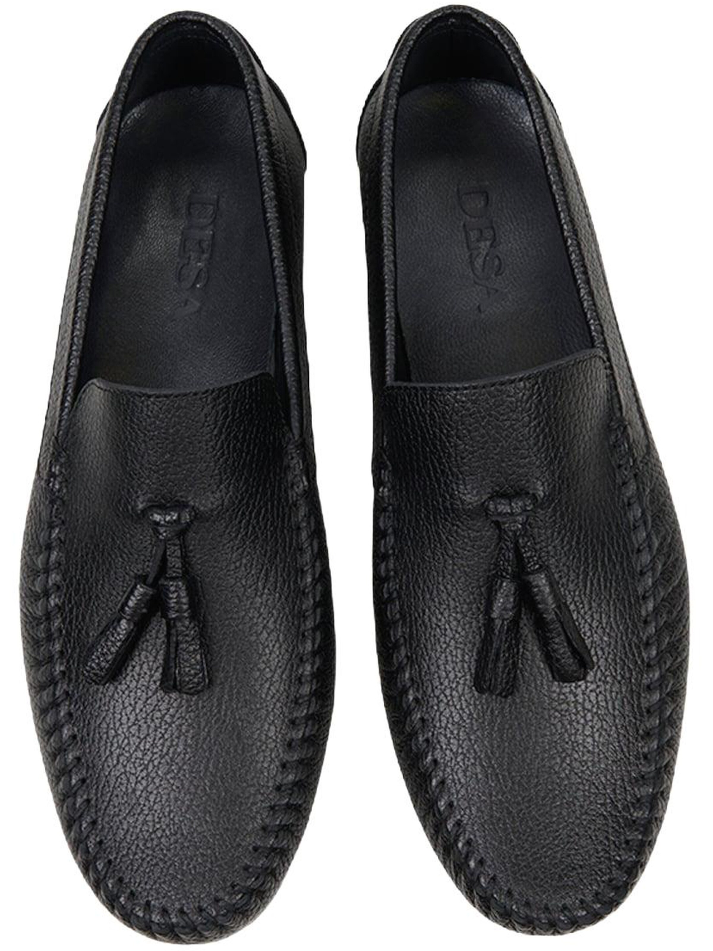 Desa Classic Flats 'Slipper' in Black
