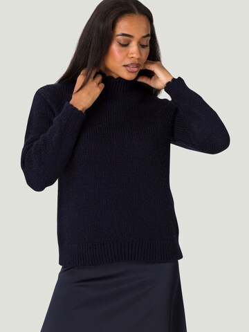 zero Sweater in Blue: front