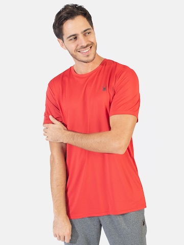 Spyder Funktionsshirt in Rot