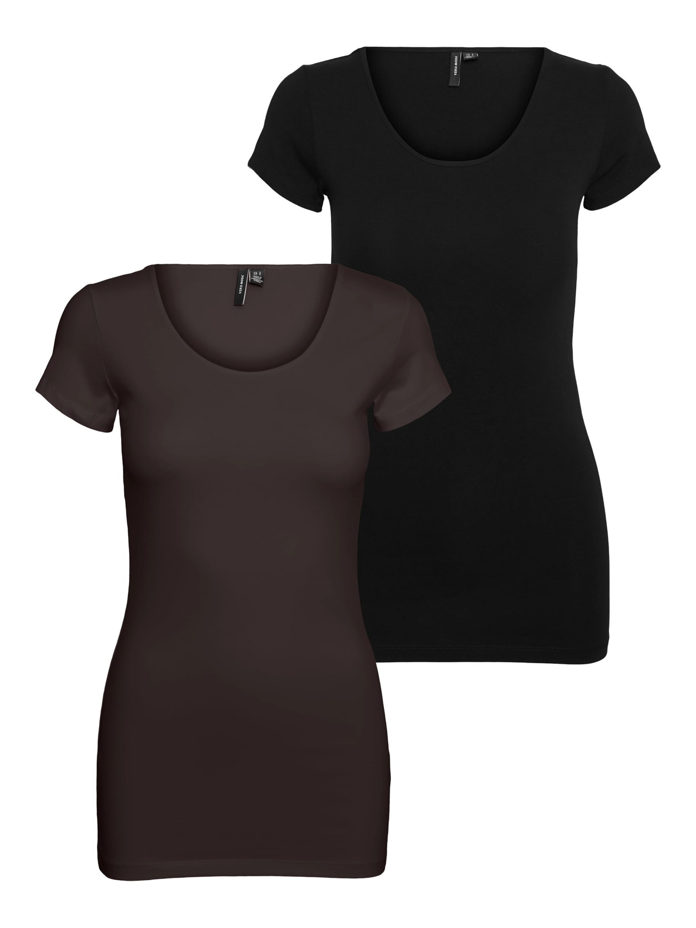 VERO MODA Shirt 'VMMAXI' in Bruin: voorkant