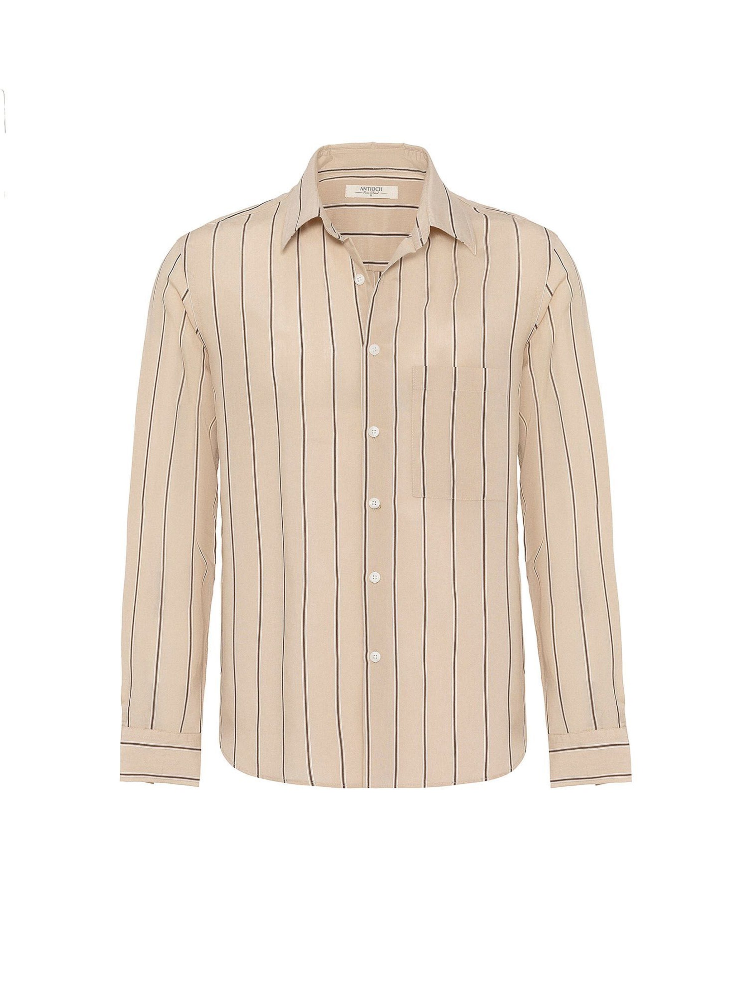 Antioch Regularny krój Koszula w kolorze beżowy: przód