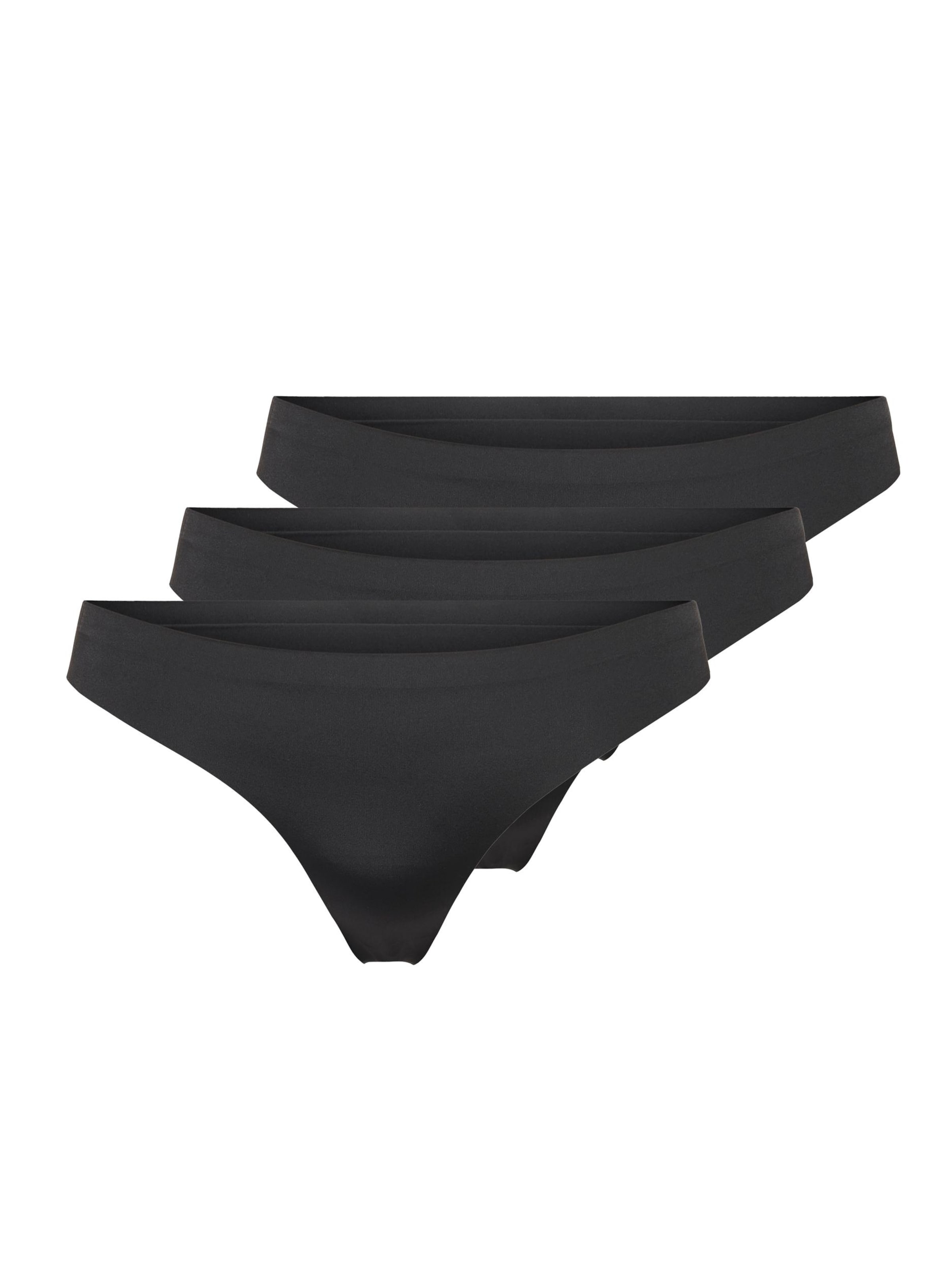 ONLY - Tanga &#x27;ONLTracy&#x27; en negro: frente