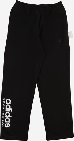 Regular Pantalon de sport ADIDAS SPORTSWEAR en noir : devant