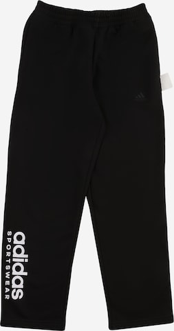 ADIDAS SPORTSWEAR - Regular Calças de desporto em preto: frente