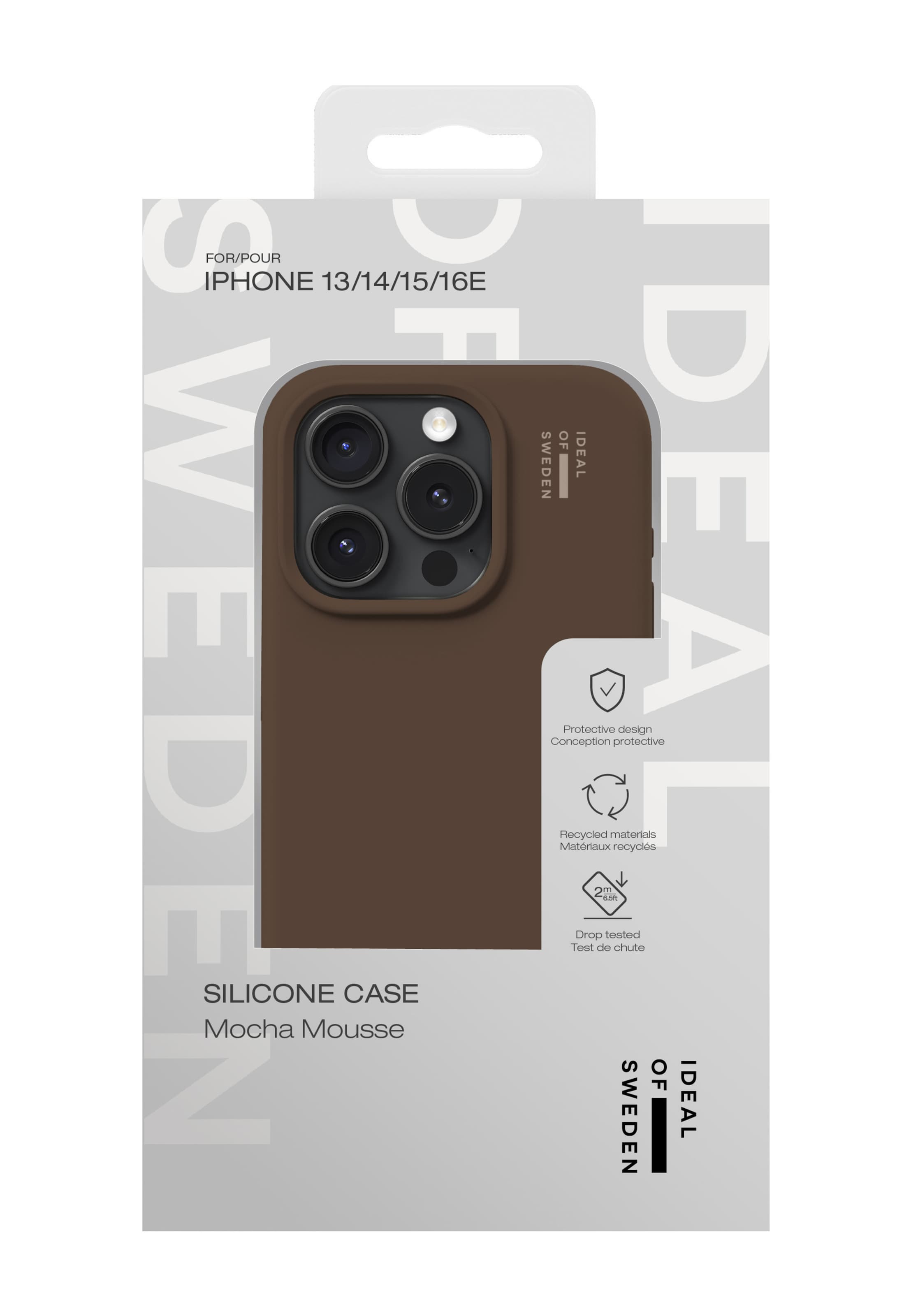 iDeal of Sweden Smartphone case 'iPhone 13 / 14 / 15 / 16e' in Brown