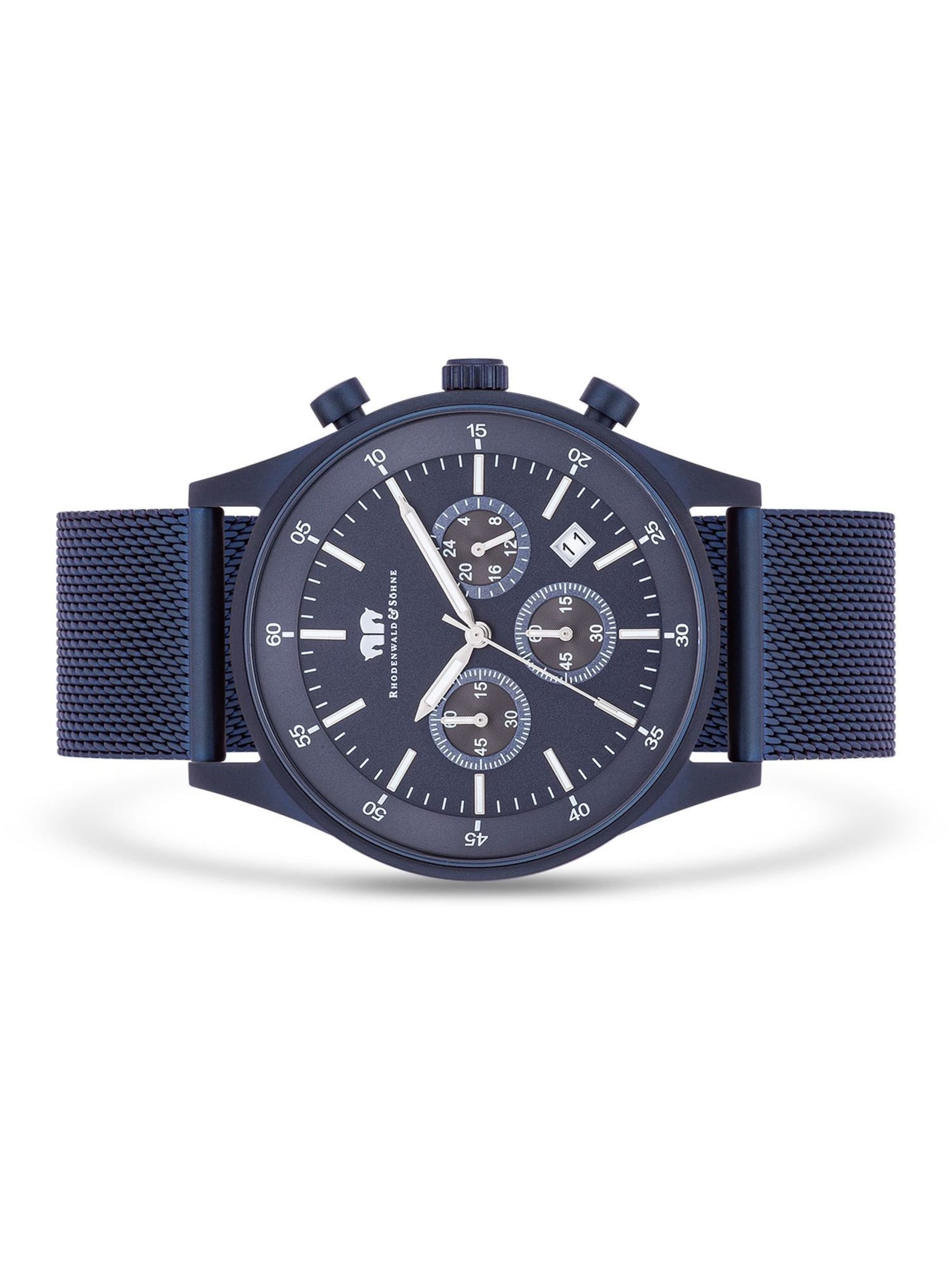 Rhodenwald & Söhne Analog watch in Blue