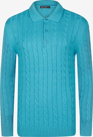 Pull-over Felix Hardy en bleu : devant