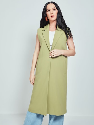 Katy Perry exclusive for ABOUT YOU Vest 'Nicky' in Green: front