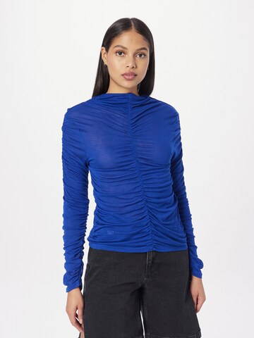 Camicia da donna 'TATIANE' di Copenhagen Muse in blu: frontale