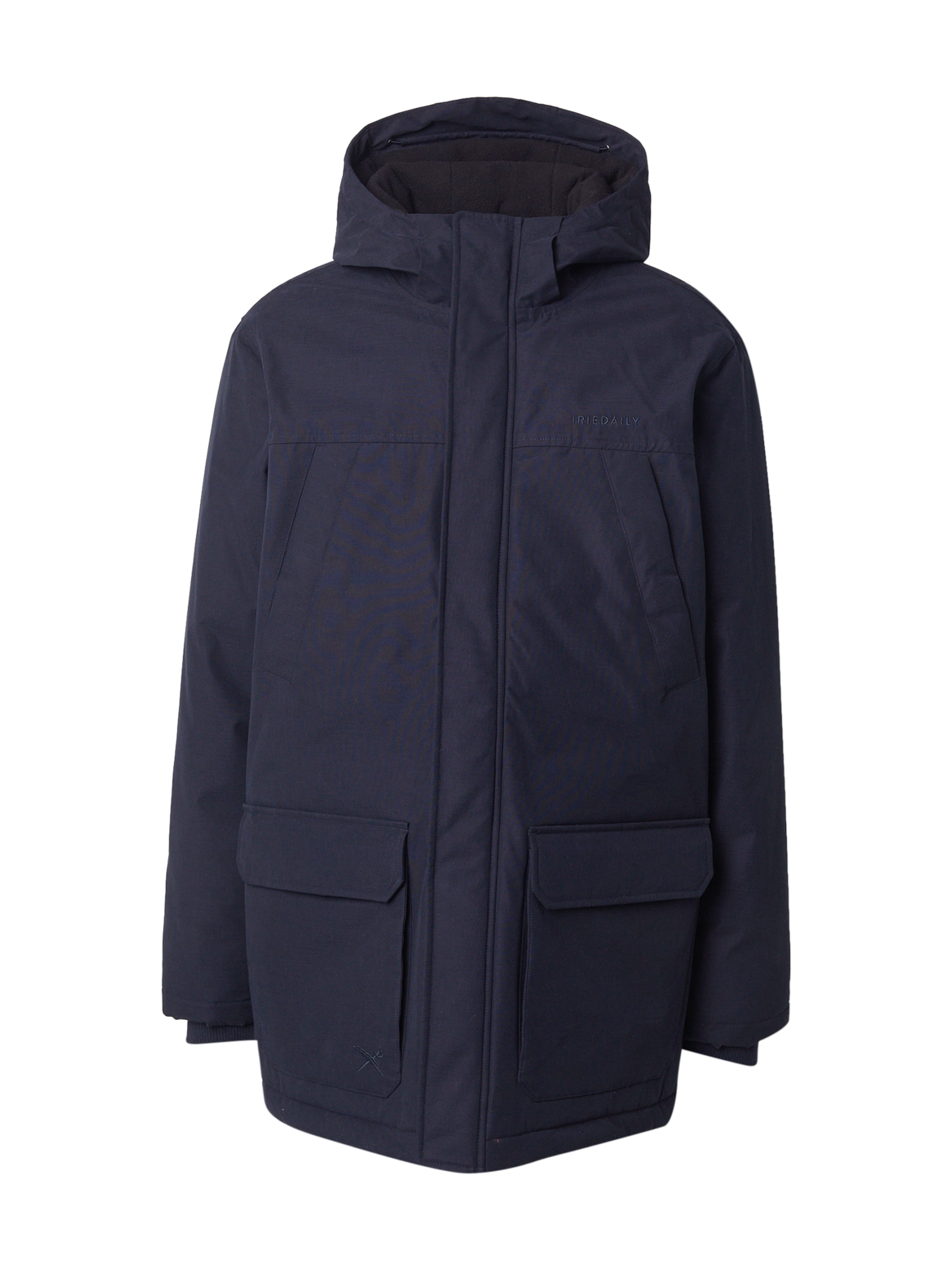 Iriedaily Χειμερινό παρκά 'Nilas' σε μπλε: μπροστά