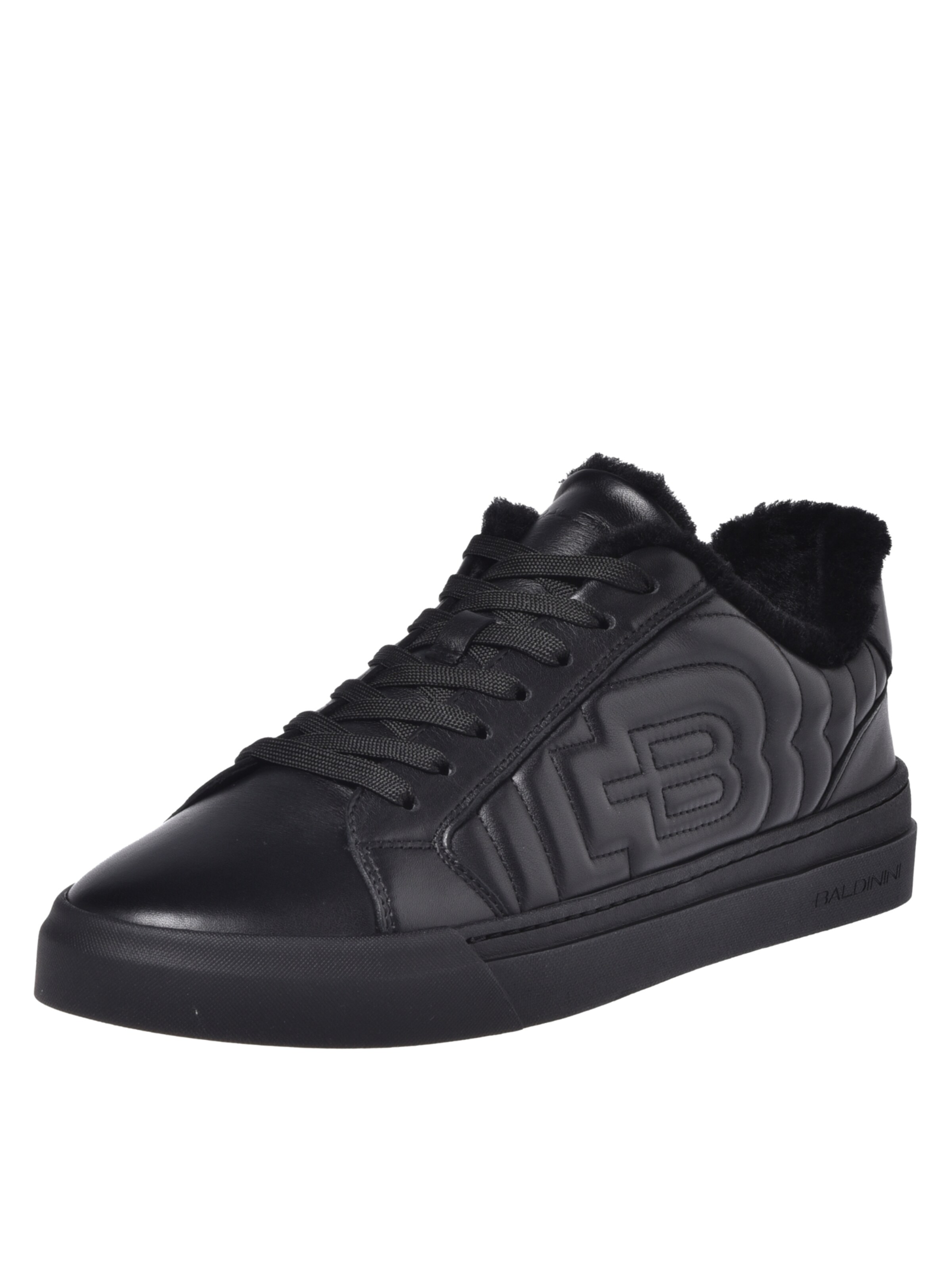 BALDININI Sneakers laag in Zwart: voorkant