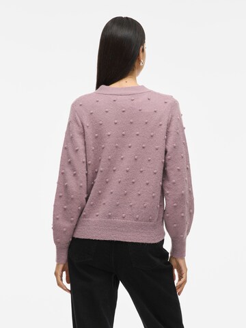 VILA Strickjacke in Lila
