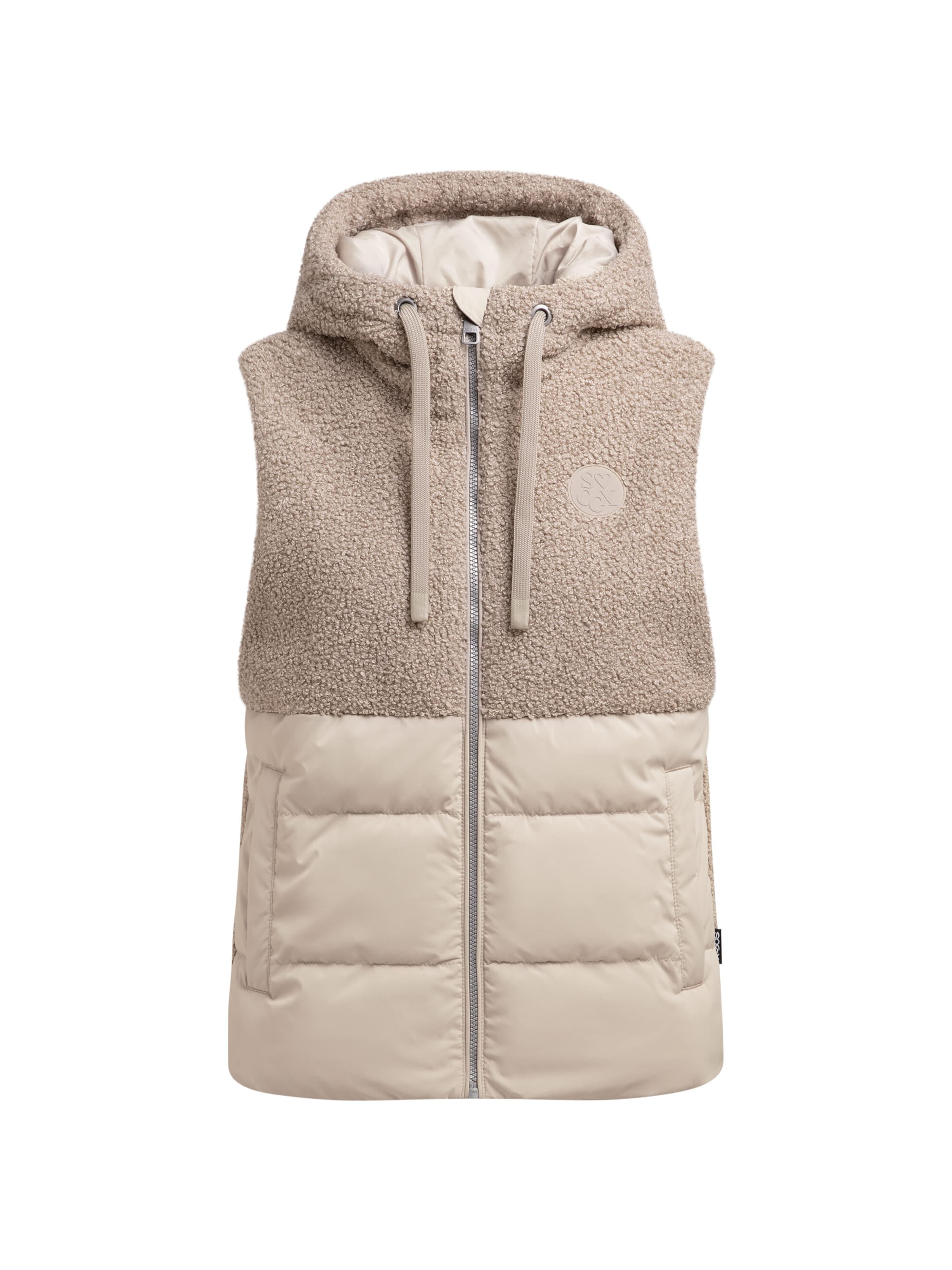 Soccx Vest in Brown: front