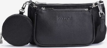 Kazar - Bolso de hombro en negro: frente