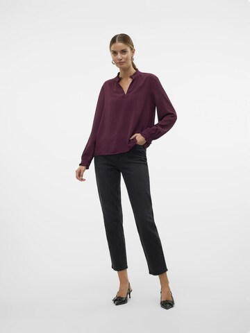 VERO MODA Bluse 'ALVA' i lilla