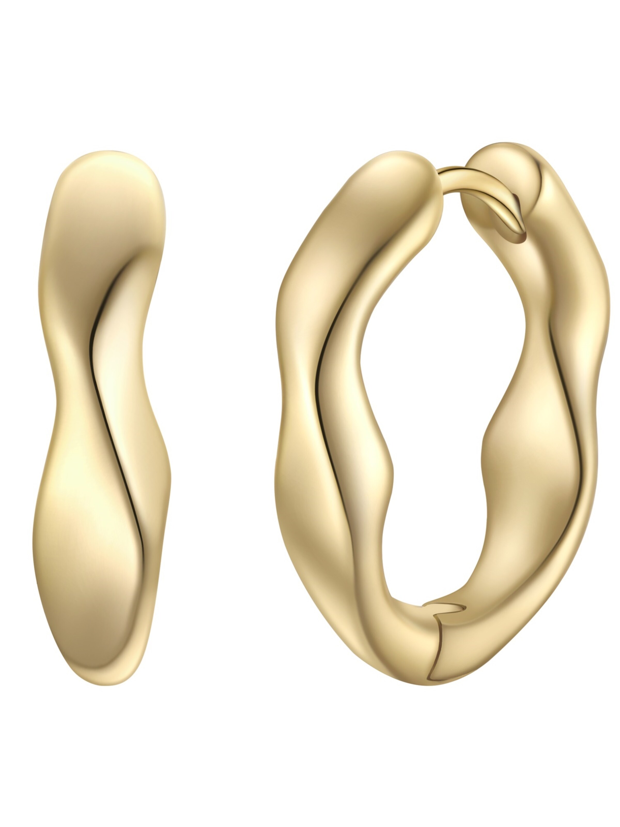 Glanzstücke München Oorbellen in Goud: voorkant