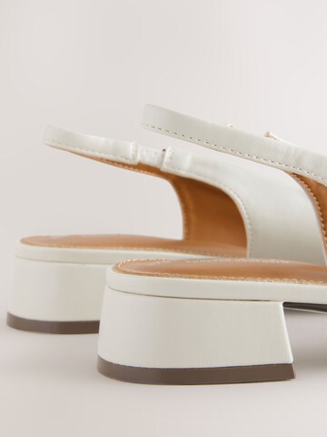 Next Slingback pumps 'Forever Comfort' in White