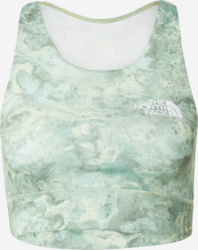 THE NORTH FACE Sports Bra 'FLEX' in Green / Mint / White, Item view