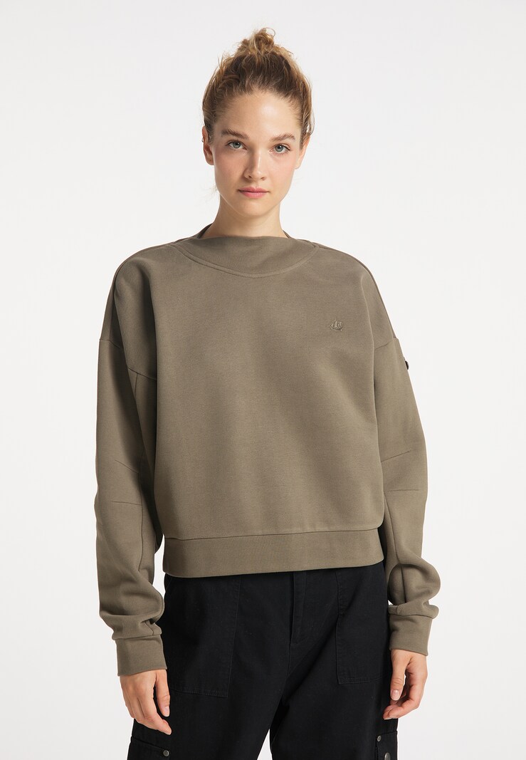 Plus Sizes DreiMaster Vintage Sweaters & hoodies Olive