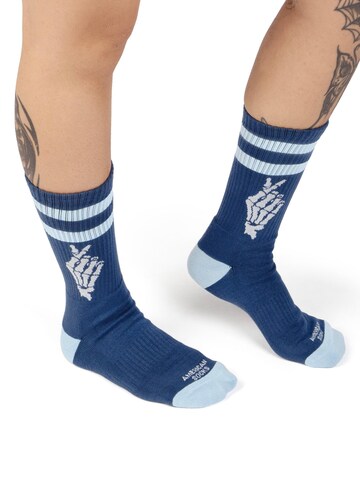American Socks Socks 'Luv You' in Blue
