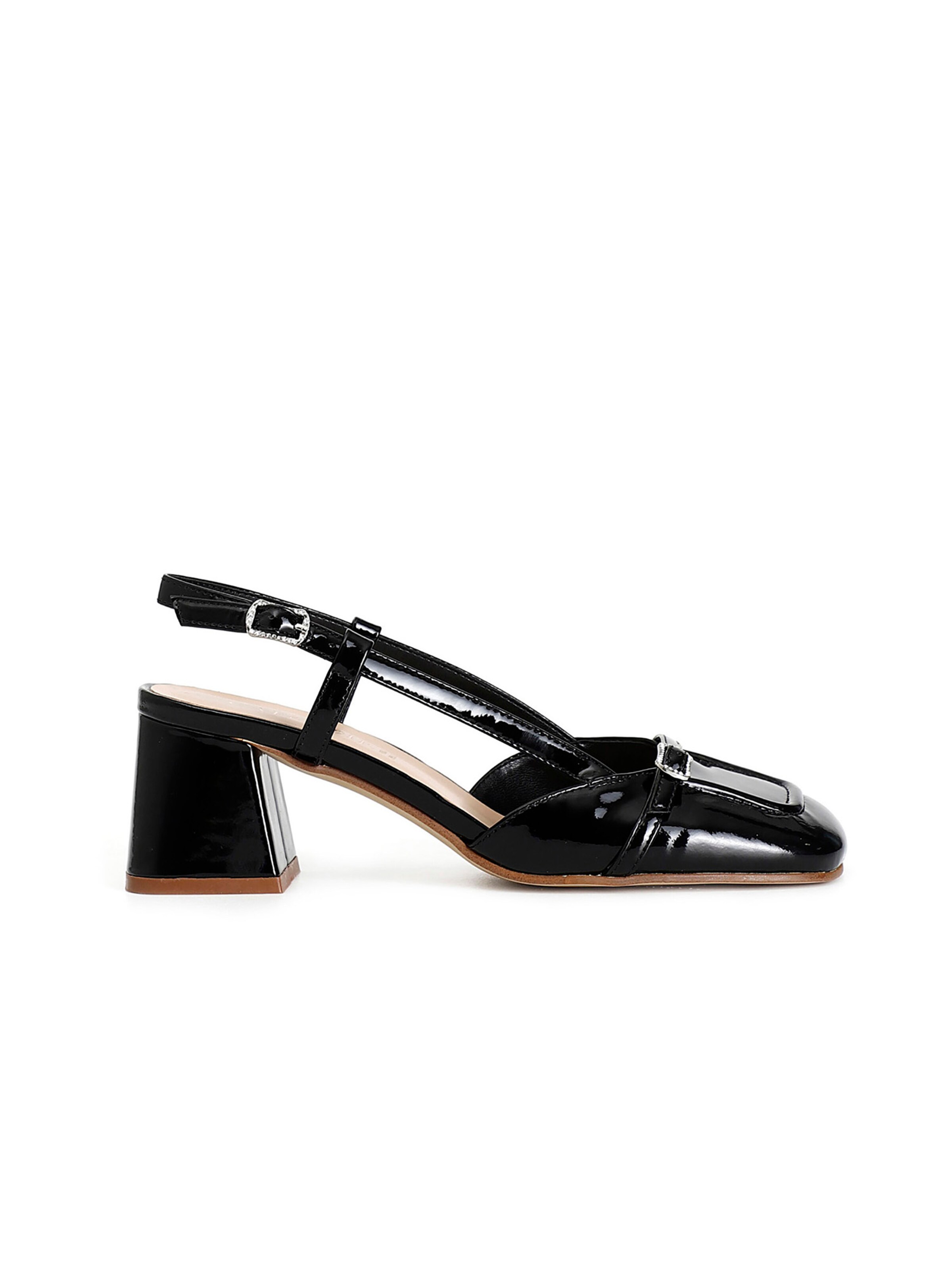 Décolleté sling di CAFè NOIR in nero