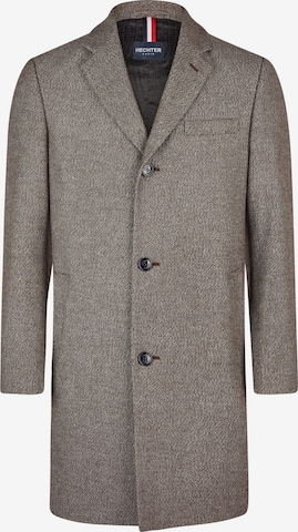 Manteau mi-saison HECHTER PARIS en marron : devant