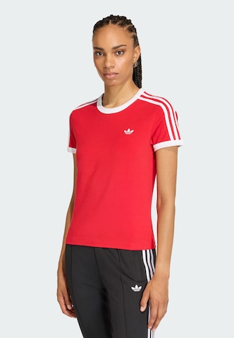 ADIDAS ORIGINALS Shirt in Rood: voorkant