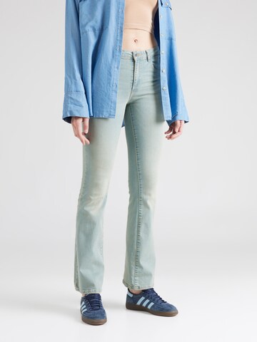 Evazați Jeans de la Tally Weijl pe albastru: față