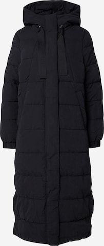 QS Zimný kabát - Čierna: predná strana
