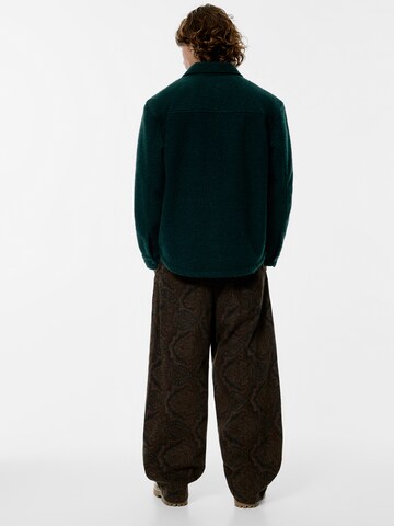 Veste mi-saison Pull&Bear en vert