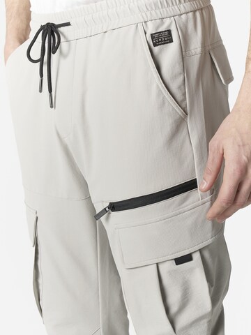 KOROSHI Конический (Tapered) Брюки-карго в Серый