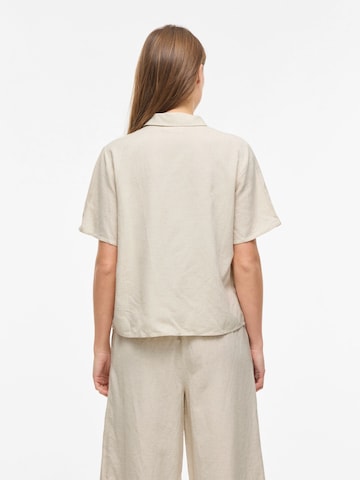VILA Blouse 'VIPRISILLA' in Beige