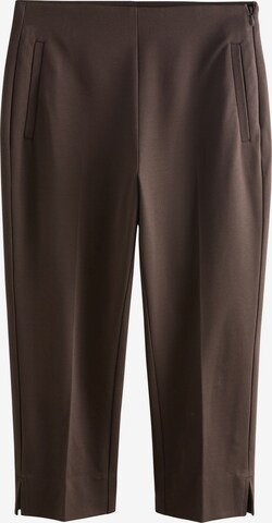 Pantalon à plis Next en marron : devant