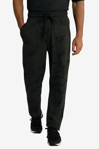 JAY-PI Regular Pants in Black: front