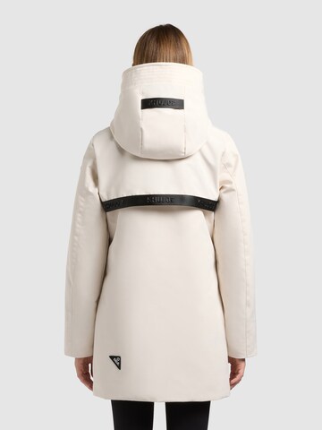 khujo Winter Jacket 'Lane' in White