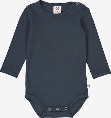 Müsli by GREEN COTTON Romper/bodysuit in Blue: front