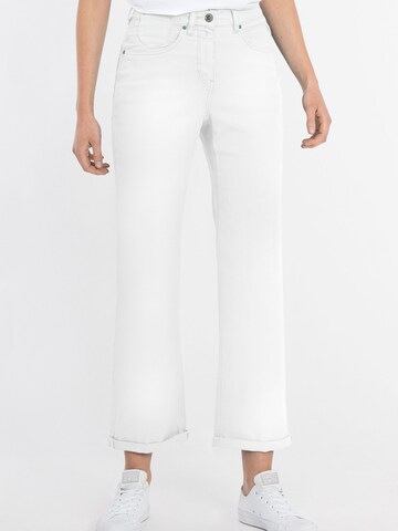 Regular Jean Recover Pants en blanc : devant