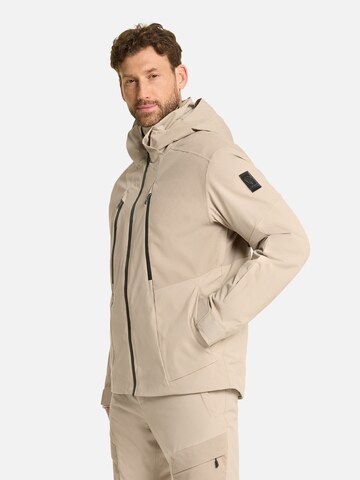 ZIENER Outdoor jacket 'TISCON ' in Beige