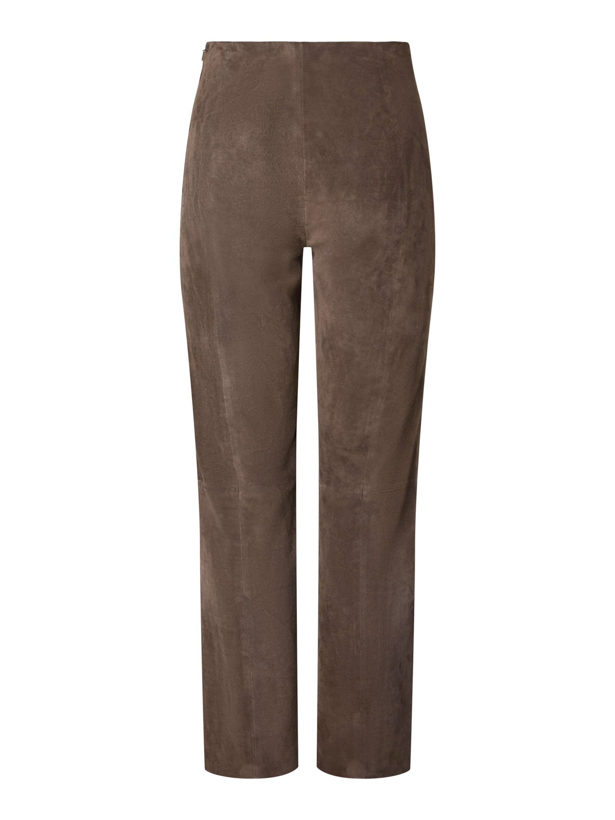 YAS - Loosefit Pantalón 'THEA ' en marrón