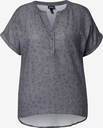 Ulla Popken Blouse in Grijs: voorkant