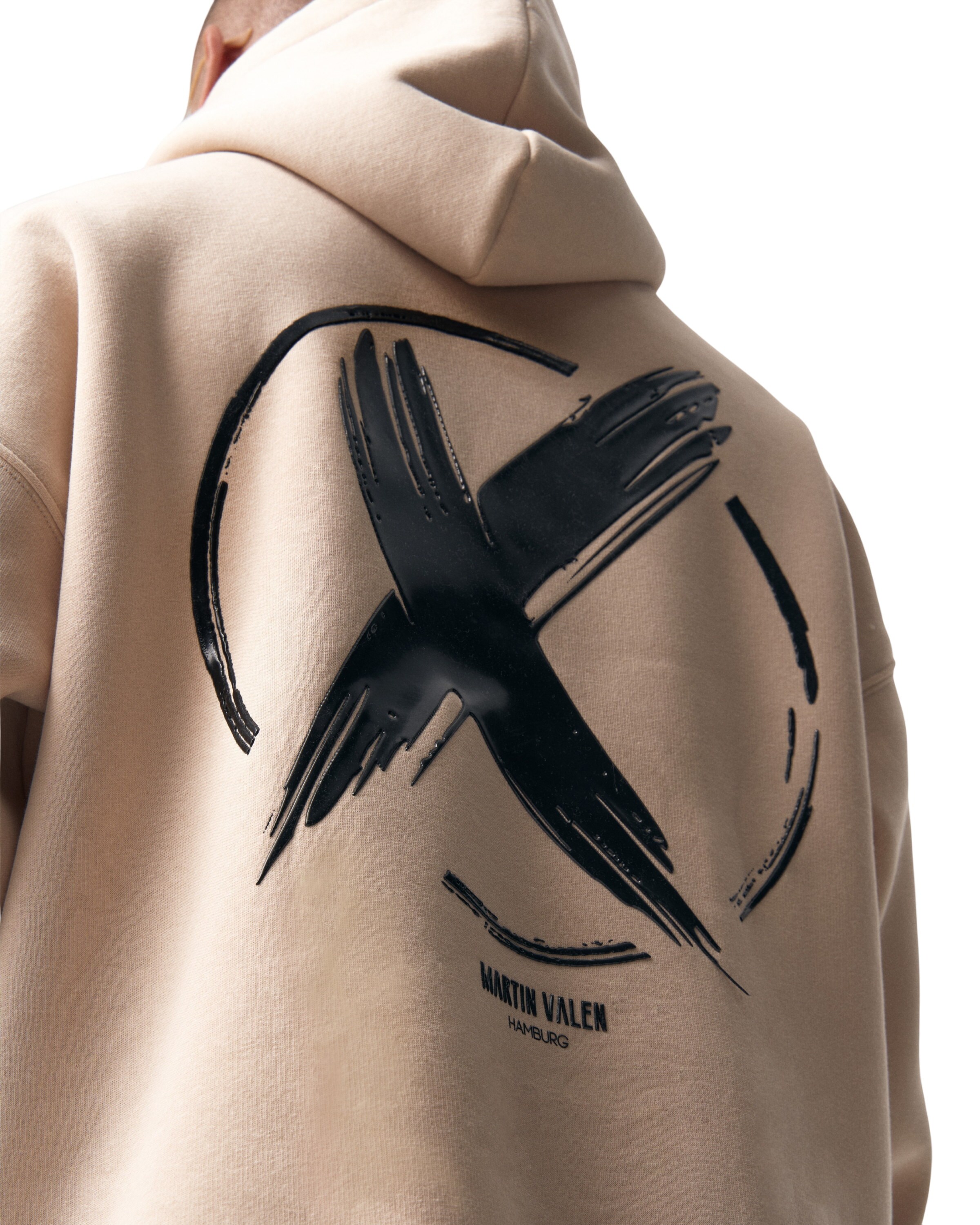 MARTIN VALEN Sweatshirt in Beige