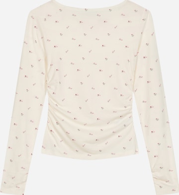 T-shirt 'Maeve' OH APRIL en blanc : devant