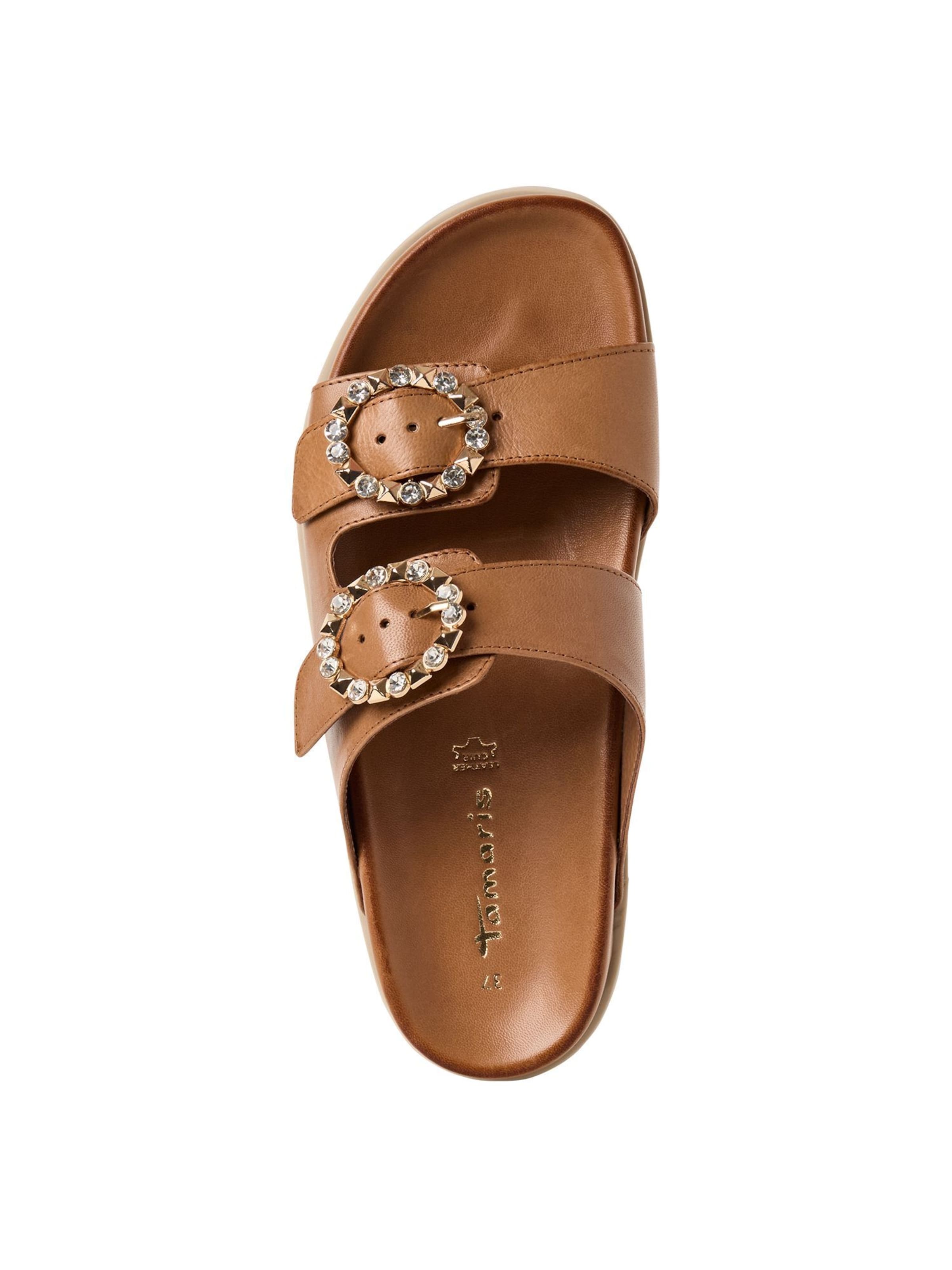 Mule Tamaris en marron