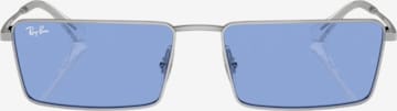 Ray-Ban - Gafas de sol en plata: frente