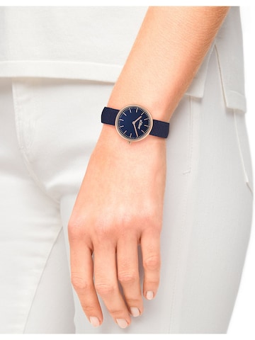 s.Oliver Analog Watch in Blue: front