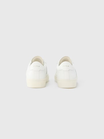 FURLA Σνίκερ χαμηλό 'ENJOY' σε λευκό