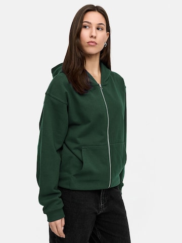 Daily Cotton Sweatjacke 'DCLUGO' in Grün